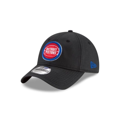 Sapca New Era Detroit Pistons NBA Waxed Canvas 9TWENTY Adjustable - Negrii